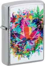 Zippo 48900 200 Colourful Cannabis 60006901 - Zippo/Zippo Lighters