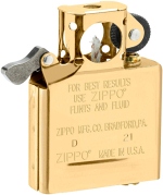 Zippo 65845 Pipe Insert Gold Flashed 60006446