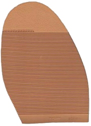 Topy Strie Caramel 3.5mm Soles (10 Pair) - Shoe Repair Materials/Soles