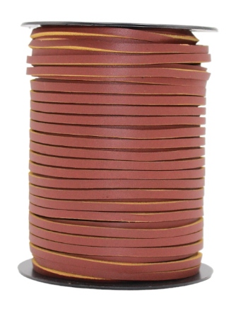 Leather Lacing Leather (Tan 2 Tone) (coils 50 metres) 5192R-0500-CU20