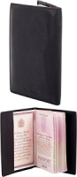0453 Goat Nappa Leather Passport Case - Leather Goods & Bags/Belts