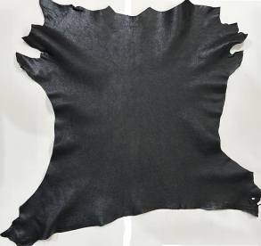 ***Leather Goat skin Heavy Black ( approx 5sq foot) - Shoe Repair Materials/Leather Skins & Components