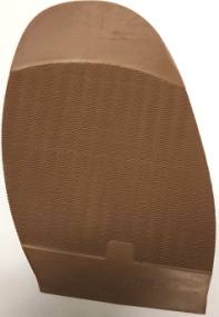 Sovereign Exclusive Mini Rib 1/2 Soles Caramel (Single pair) - Shoe Repair Materials/Soles