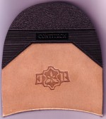 ..Leather 1/4 Rubbers JR Contitech 7.5mm (per pair) - Shoe Repair Materials/Heels-Mens