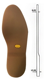 Vibram 2303 Deck Unit Caramel - Shoe Repair Materials/Units & Full Soles
