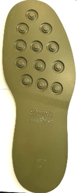 Dainite Studded Soles Olive Green (pair) - Shoe Repair Materials/Units & Full Soles