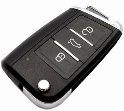 Hook 4571: Xhorse XEMQB1EN VVDI 3 Button MQB Style Super Remote Key XHR21 - Keys/Vehicle Remotes