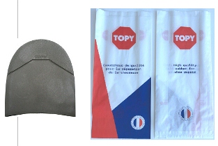 ********Topy Promotion - 100 pair Bronze Super Tops ( 20 each 168 170 172 174 & 176) plus 500 FREE TOPY Bags - Shoe Repair Materials/Heels-Mens