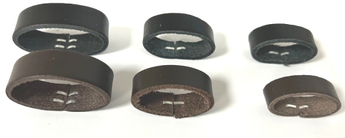 Leather Belt Loops Brown - Leather Goods & Bags/Belts