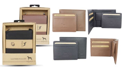 JB NC62 Mens Leather Wallet - Leather Goods & Bags/Wallets & Small Leather Goods