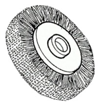 SILCA Genuine D701380ZB Rekord Wire Brush - Key Accessories/Key Machine Brushes