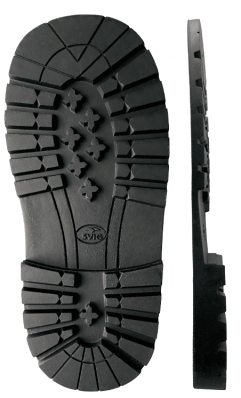 Svig 213 Comfort Rubber Units Black (extra wide) - Shoe Repair Materials/Units & Full Soles