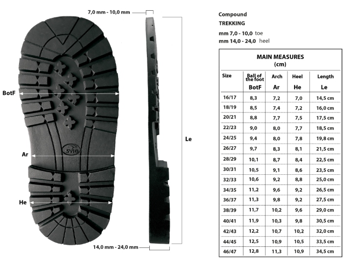 Svig 213 Comfort Rubber Units Black (extra wide)