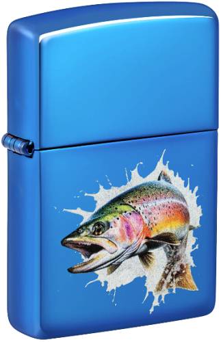 Zippo 46651 Leaping Fish Design 60007370