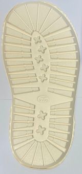 Svig 624 White Flat Commando Ghiblis 10mm Unit (pair) SU624 - Shoe Repair Materials/Units & Full Soles