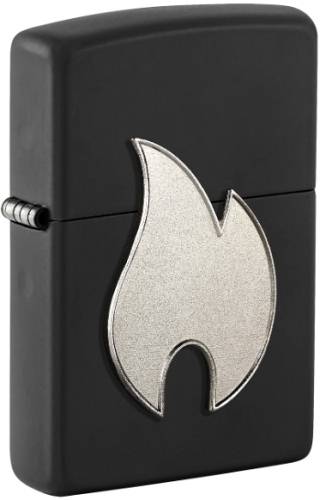 Zippo 2008154 Silver Flame Emblem