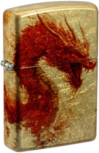 Zippo 47028 Dragon Samurai Design 60007647
