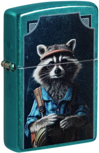 Zippo 47130 Refined Raccoon Design 60007739