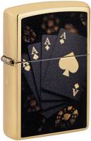 Zippo 47141 Lucky Aces Design 60007738 - Zippo/Zippo Lighters New for 2026