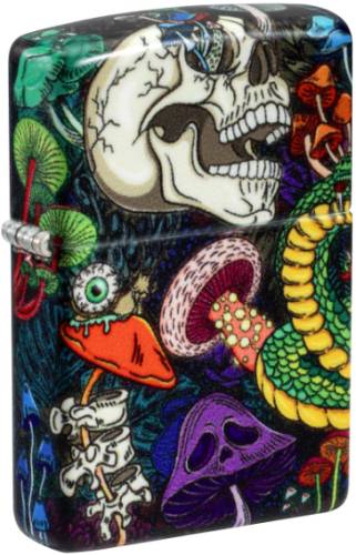 Zippo 47031 Sprouting Skeleton Design 60007650