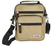 2571 Lorenz Unisex Bag with 5 Zips & Belt Loop - Leather Goods & Bags/Holdalls & Bags