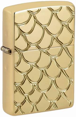 Zippo 60007927 47368-000002 Deep Carve Scales Design