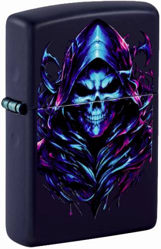 Zippo 60007894 47364-000002 Black Light Reaper Design