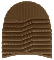 Topy Serac Heels Bronze (10pair) 8mm - Shoe Repair Materials/Heels-Mens