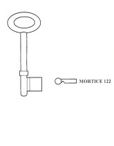 Hook 5105...Euro Mortice...hd = L289 B601/4 - Keys/Mortice Keys