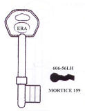 Hook 5072...Era Mortice LH...jma = 611-2 birch = 733 HD B608/2 L394 - Keys/Mortice Keys