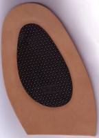 JR Vendossa Size H48 4.5-4.9mm Leather 1/2 Soles (per pair) - Shoe Repair Materials/Leather Soles