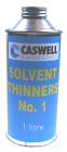 Caswells Solvent No.1 Thinners 1 litre - Shoe Repair Products/Adhesives & Finishes