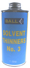 Caswells Solvent No.3 Thinners 1litre