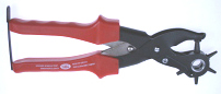 Revolving Punch Pliers DM Red Handle 7218