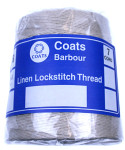 Barbours Victor (Reverse Twist) Linen Thread (Cone) 1/2 Kilo - Shoe Repair Products/Threads