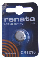 Batteries CR1216 (SINGLES) - Watch Accessories & Batteries/Lithium Batteries