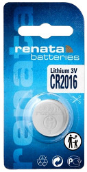Batteries CR2016 (SINGLES) - Watch Accessories & Batteries/Lithium Batteries