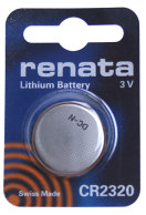 Batteries CR2320 (SINGLES) - Watch Accessories & Batteries/Lithium Batteries