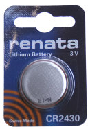 Batteries CR2430 (SINGLES)