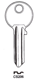 Hook 399: CISA CS206 Ci-DL - Keys/Cylinder Keys- General