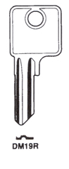 Hook 996: Errebi = DM24R H.D= H0545 - Keys/Cylinder Keys- General