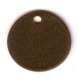 Dog Discs Brass 1.1/2 KRA012 38mm TA049 - Engravable & Gifts/Pet Tags