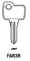 Hook 7241: JMA = FAR-3 - Keys/Cylinder Keys- Car