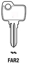 Hook 1595: JMA = FAR-1i - Keys/Cylinder Keys- Car
