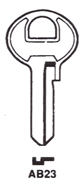 Abus AB23 Hook 1625 - Keys/Cylinder Keys- General