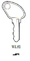 Hook 5234 window lock key jma = KWL19....hd = WL52 - Keys/Window Lock Keys
