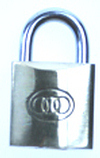 Tri-Circle brass padlocks 38mm 264 - Locks & Security Products/Padlocks & Hasps