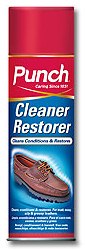 Punch Spray Cleaner Restorer for Waxy leather 200ml