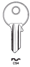 Hook 973: Silca = CS4 - Keys/Cylinder Keys- General