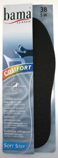 Bama Soft Step Black Insoles (pack of 5) (500414-25)